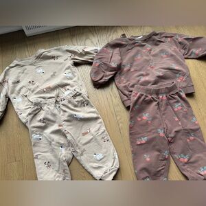 Zara matching set and H & M matching set
